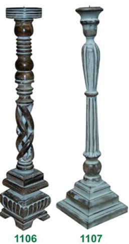 Manufacturers Exporters and Wholesale Suppliers of Wooden Candle Holders Saharanpur Uttar Pradesh